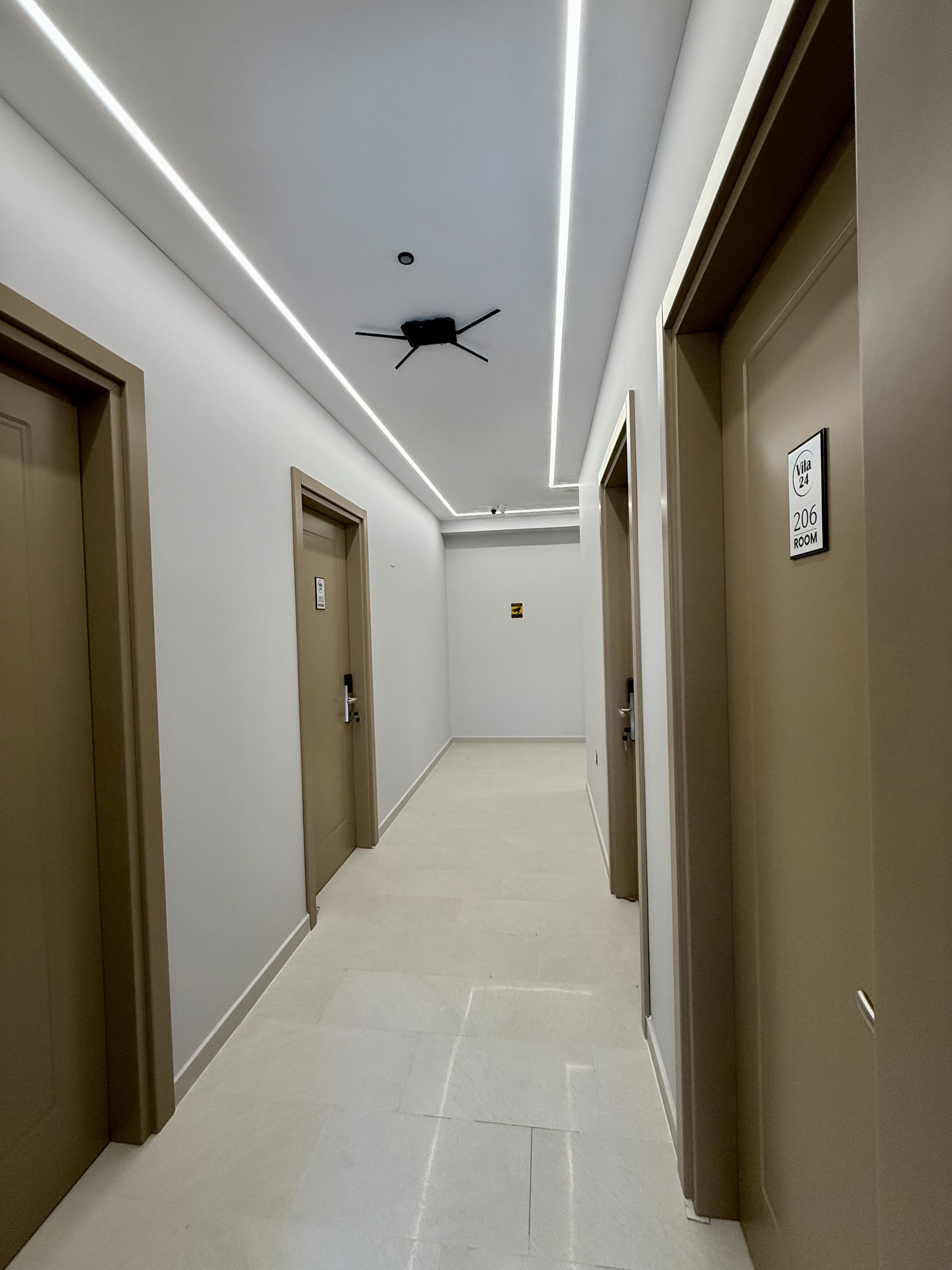 Villa24 — shared corridor